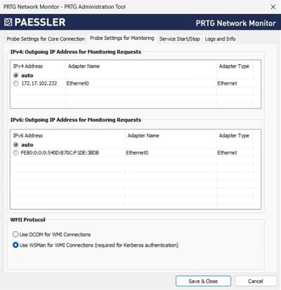 WSMan for WMI connections