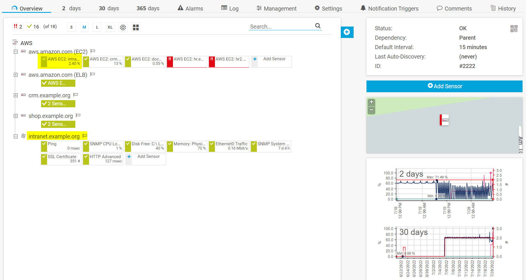 intranet-server-after-migration-in-prtg-hosted-monitor