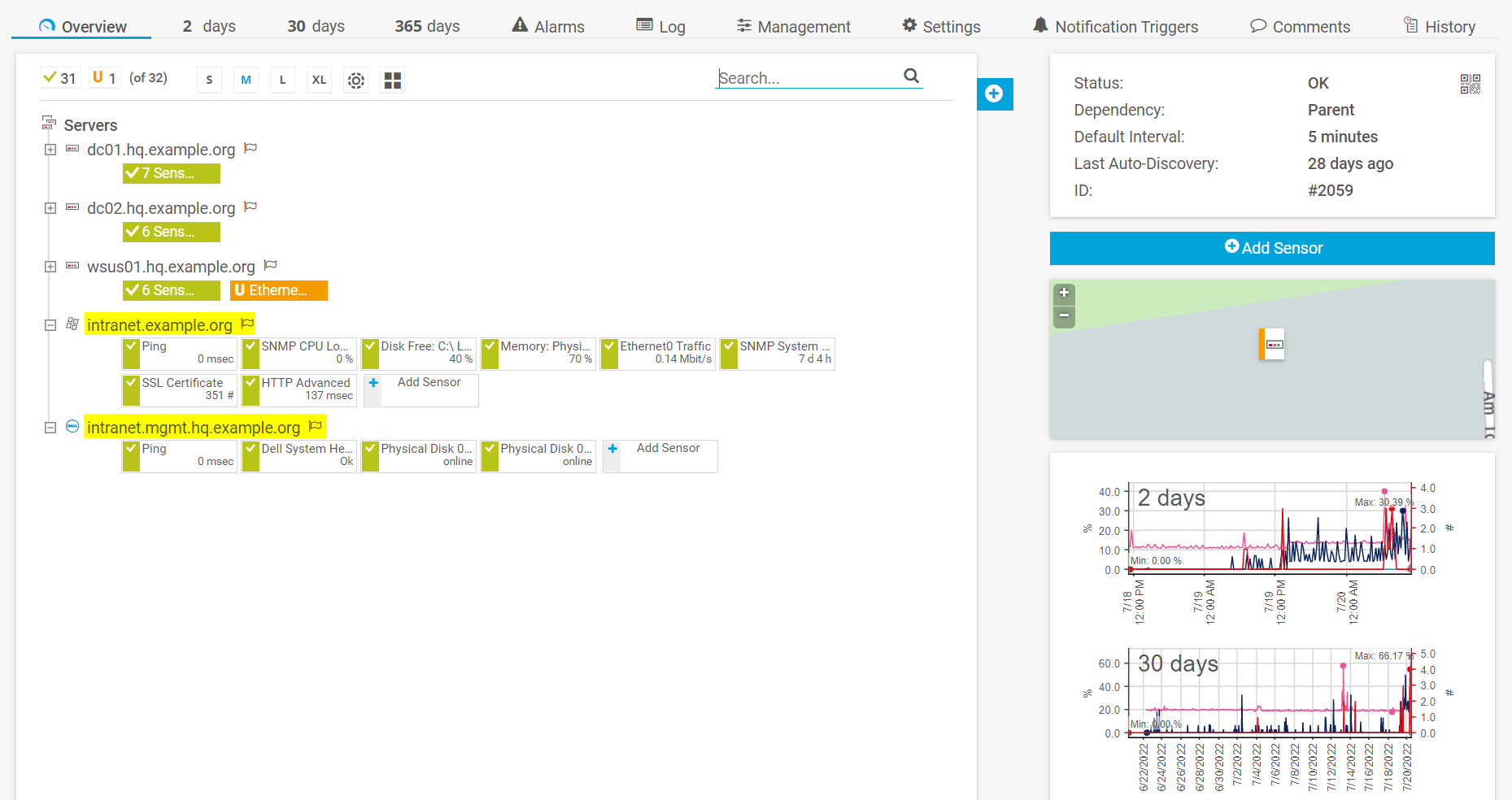 intranet-server-before-migration-in-prtg-hosted-monitor