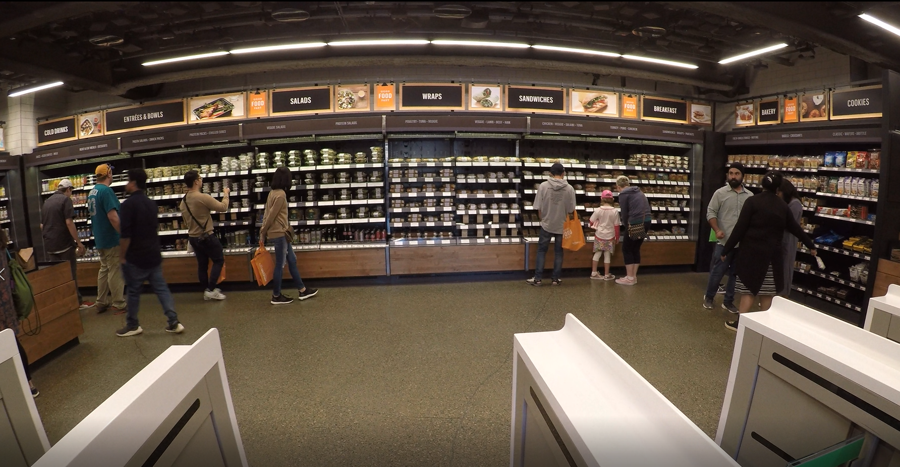 Amazon Go Interior