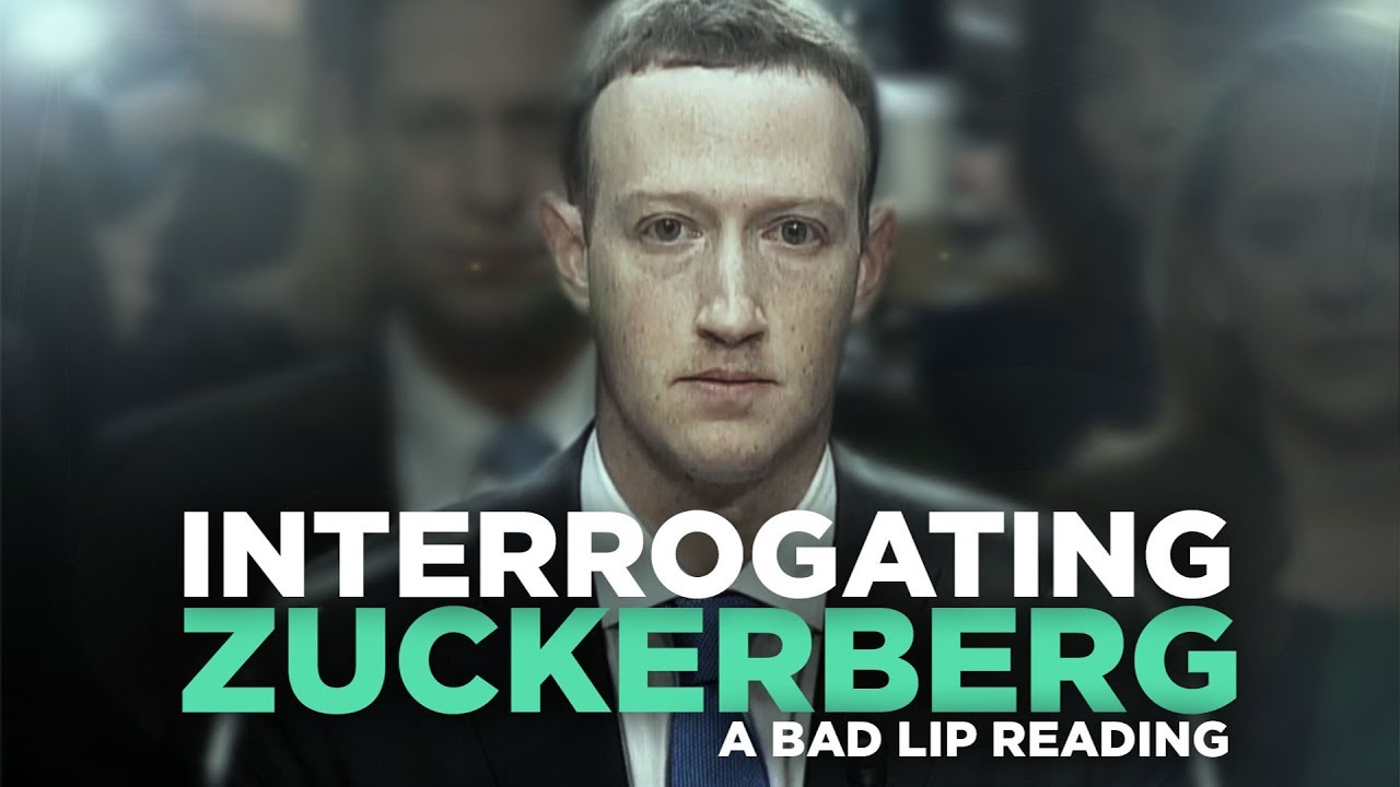 INTERROGATING ZUCKERBERG — A Bad Lip Reading