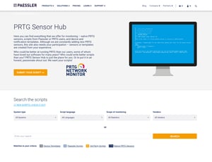 Sensor-Hub-Website-Screenshot-1