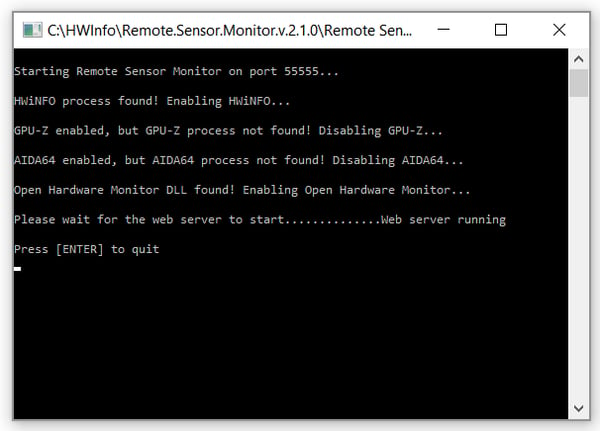 remote-sensor-monitor-cli