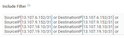 Include Filter Field in PRTG Sensor Settings