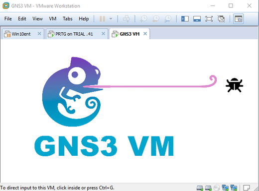 GNS3 VM - VMware Workstation