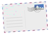 Communicating by postcard is connectionless. Postcard