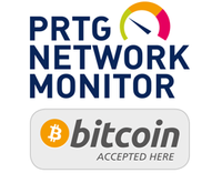 PRTG Network Monitor | Bitcoin Accepted