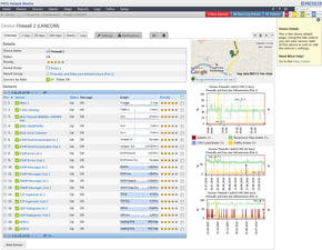 Web Interface of former PRTG Network Monitor 8