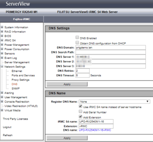 serverview-fujitsu-irmc-dns