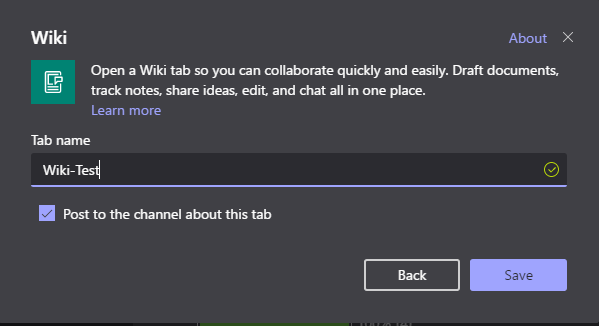 Microsoft Teams Monday How To Use Wiki