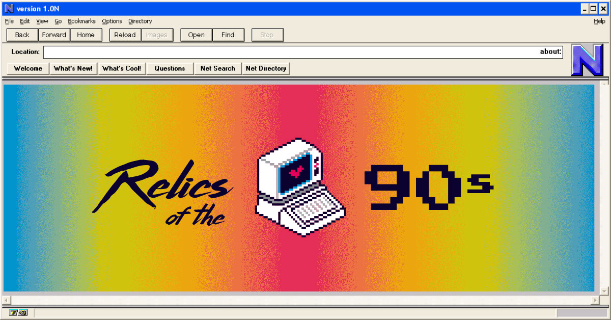 1990s windows computer