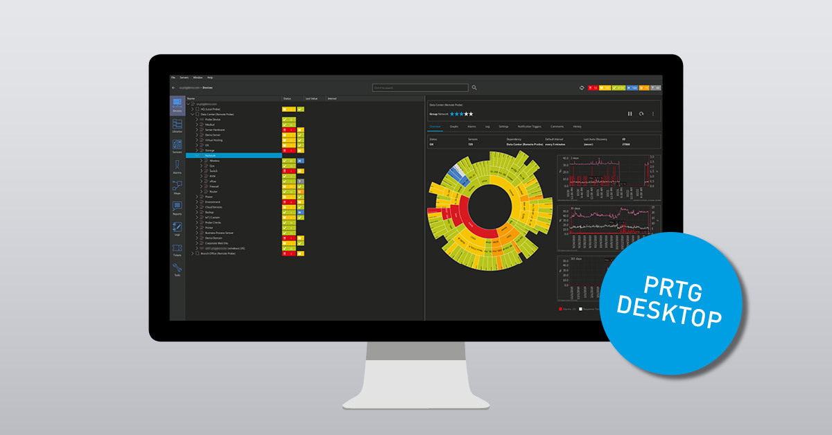 prtg enterprise console eol switch to prtg desktop now