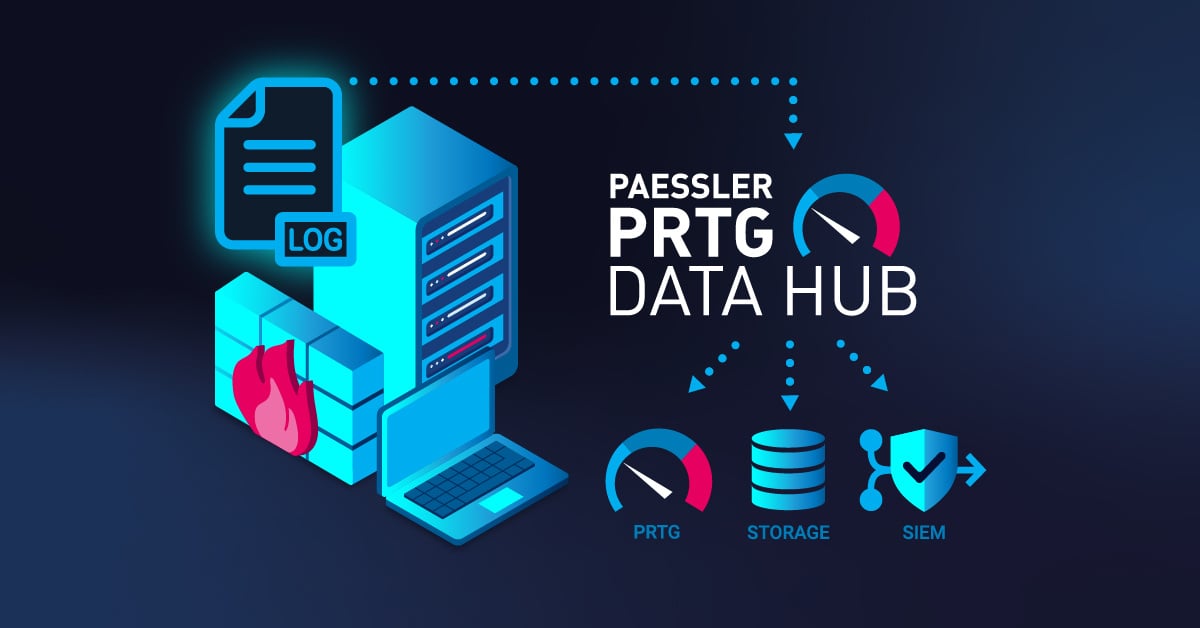 introducing paessler prtg data hub