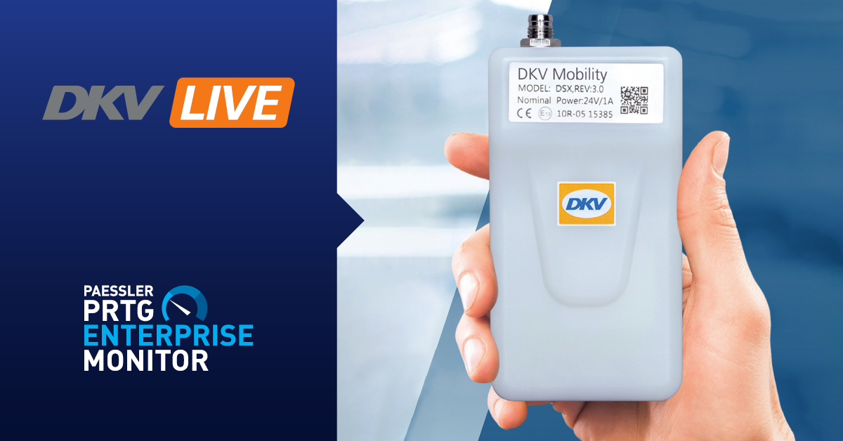 dkv mobility live secures its telemetry solution with prtg