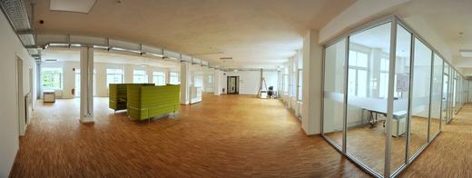 Dritter Stock, Westflügel: Das neue Büro unseres Software-Entwicklungsteams