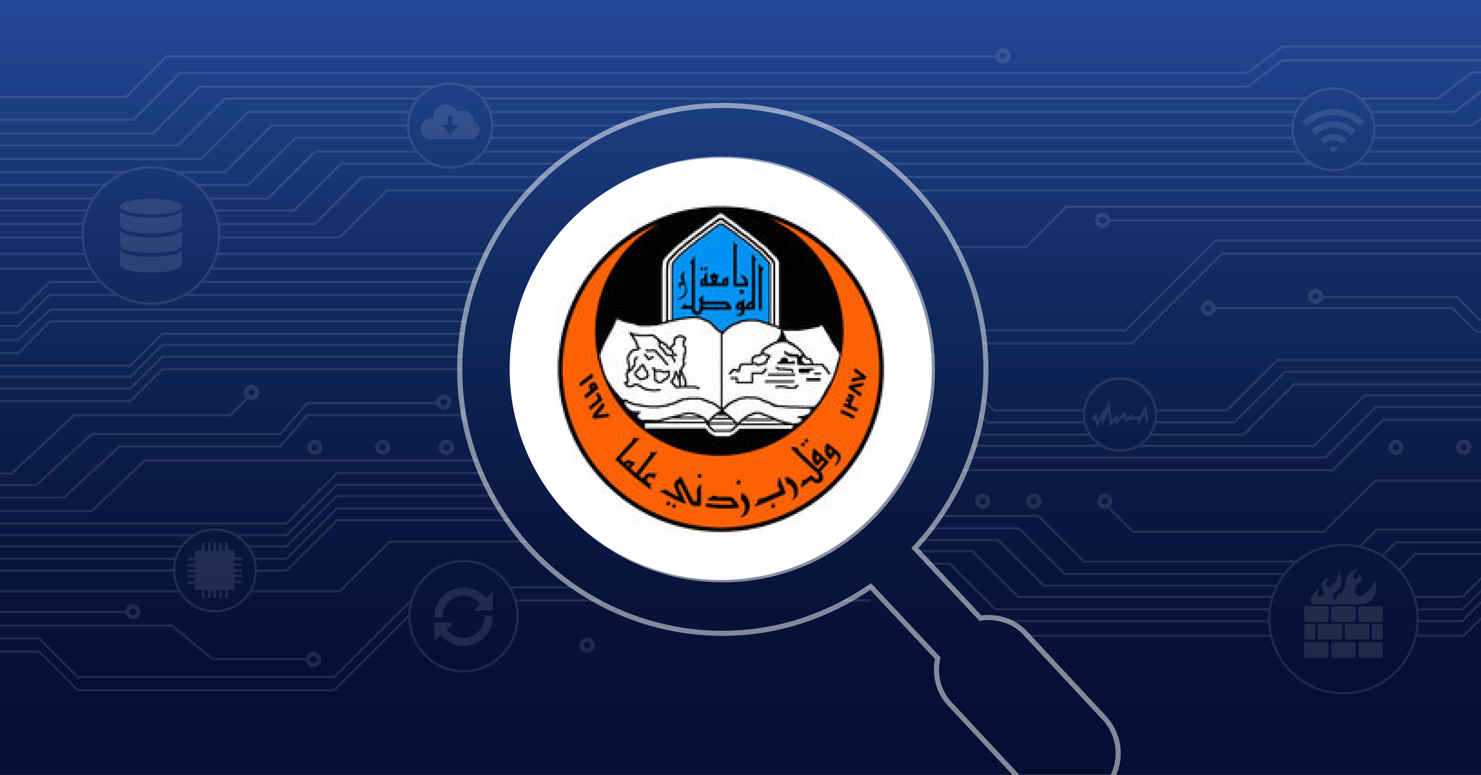 PRTG helped the University of Mosul deliver online learning during the pandemic