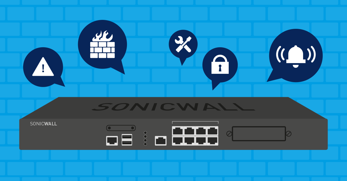 protect your network with sonicwall and prtg