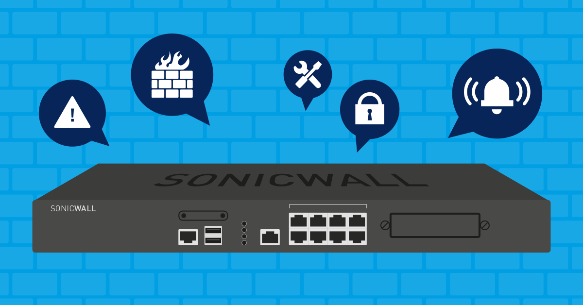 SonicWall Monitoring With PRTG Make Sure Your Firewall Is Secure