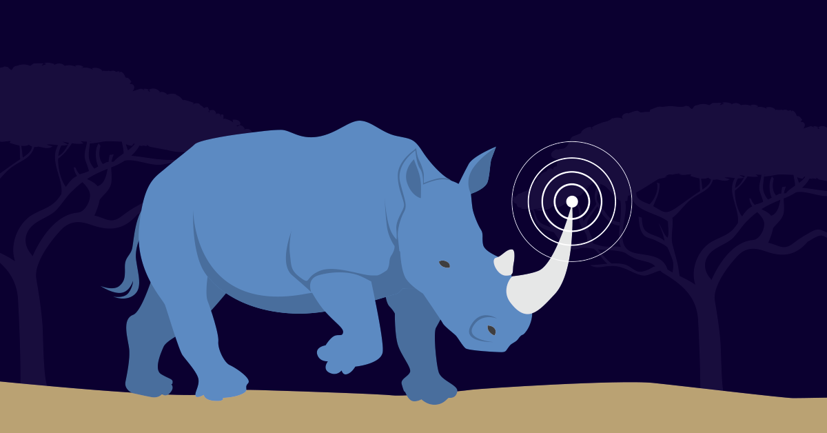 rhino monitoring lpwan for animal welfare in africa